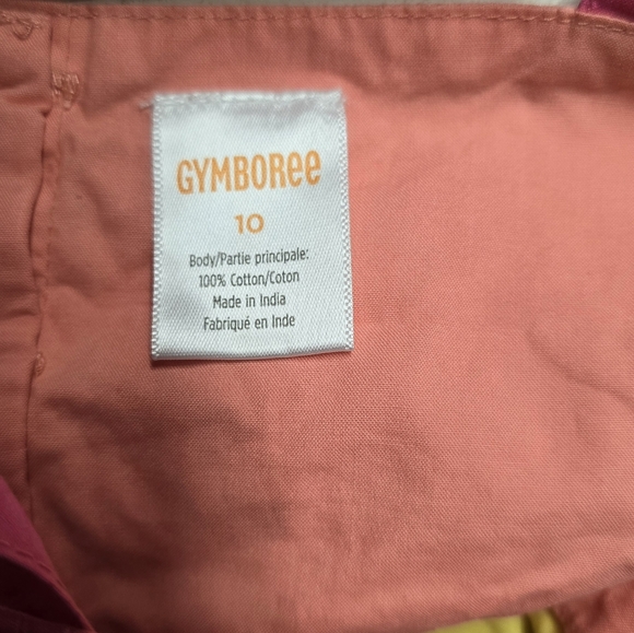 🥳 3/$30 GYMBOREE Girls Colorblock Tiered Top Size 10 - Picture 4 of 5
